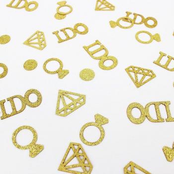 Bachelorette Party Glitter Confetti Decor