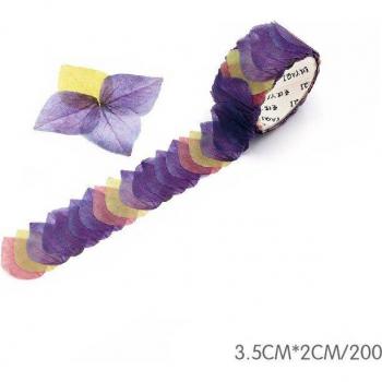 DIY Flower Petal Stickers