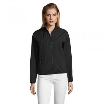 Damenwindjacke Sol's Radian Softshell in Grün, Größe L