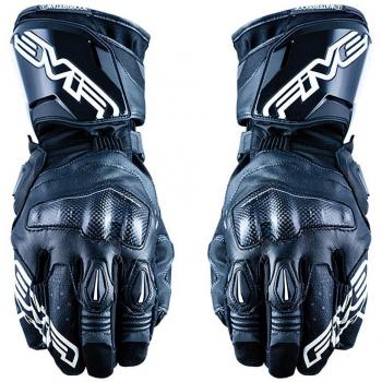 Guanti Moto Five RFX WP Estivi Impermeabili in Pelle Nero Taglia M