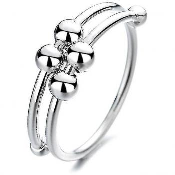Perles Roulantes en Bague Anti-Anxiété