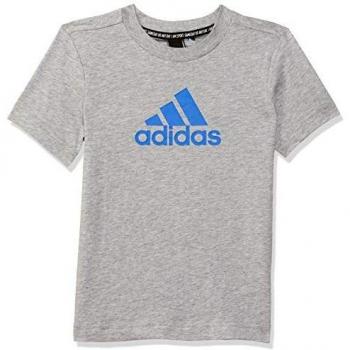 Adidas T-shirt Yb Mh Bos pour Enfant, Fille, Tricot, FM6460, Bleu