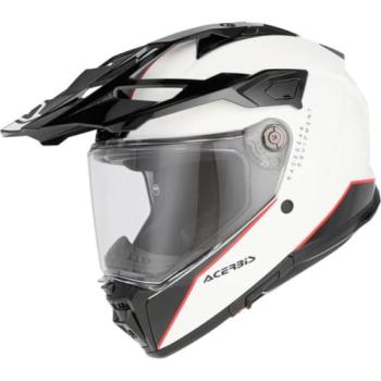 Enduro Attack Acerbis con Logo Negro-White
