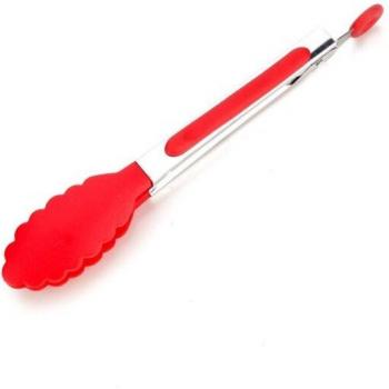 Pince de cuisine 8 pouces en silicone et inox