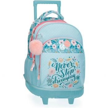 Nombre equivalente: Bolsa de mensajero Never Stop Dreaming de Joumma Movom (color azul claro)