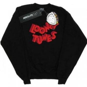 Felpa per ragazzi con logo 3D Looney Tunes