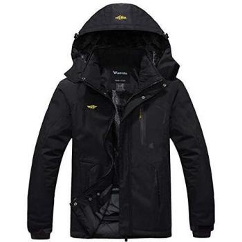 Wantdo Men's Outdoor Hooded Windbreaker Jacket