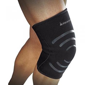 Vulkan DynamicSupport Herren-Kniebandage Schwarz, L