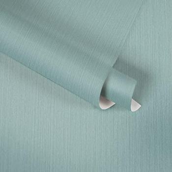 Papel pintado verde agua para sala de estar elegante