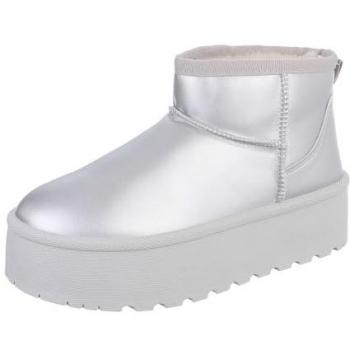 Ital-Design Damen Snowboots mit Plateau