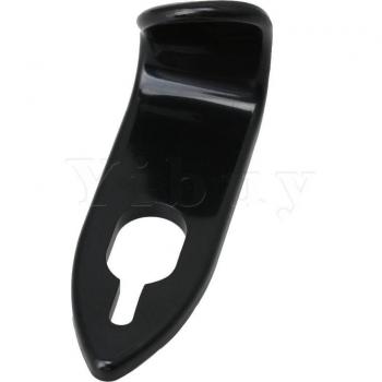Soporte de Pulgar Yibuy 61x20x26mm Negro para Saxofón