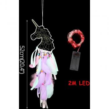 Twinkling Unicorn Dream Catcher for Kids