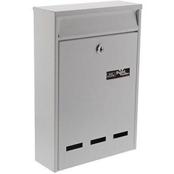 Boîte aux lettres Pocket 5871 W en acier galvanisé, blanc