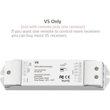 Module de contrôle LED RGBWW 2.4G
