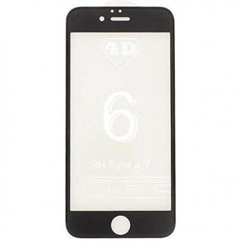 Protecteur d'Écran en Verre Trempé 4D Anti Reflet pour iPhone 6/6S