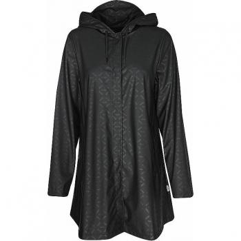 RAINS Damenjacke Schwarz M wasserdicht