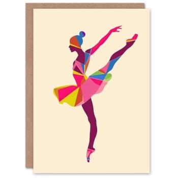 Twirl & Shine: Rainbow Pose Greeting