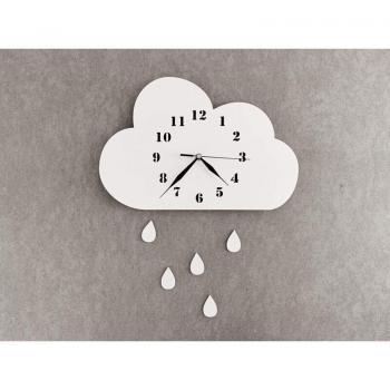 Orologio per la cameretta con nuvole