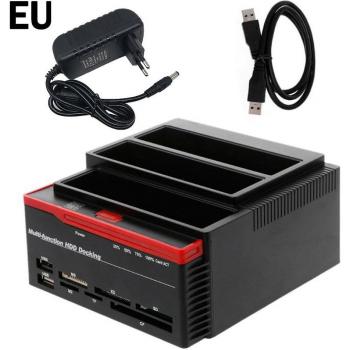 SpeedCard Hub: Lectura de tarjetas y conexión HDD en un solo dispositivo