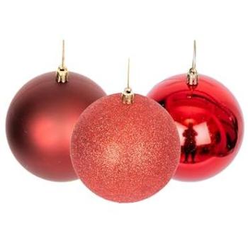 Firecracker Red Ball Ensemble – 6pcs, 6 cm PVC