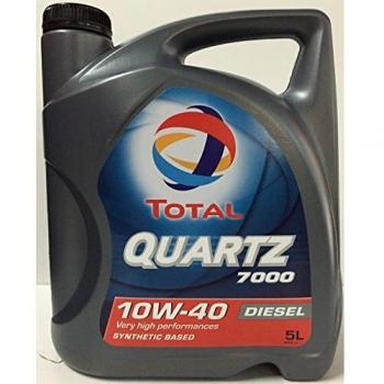 Total Aceite de Motor Quartz 7000 Diesel 10W40 5 L
