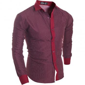 Chemise slim fit pour homme en bureau