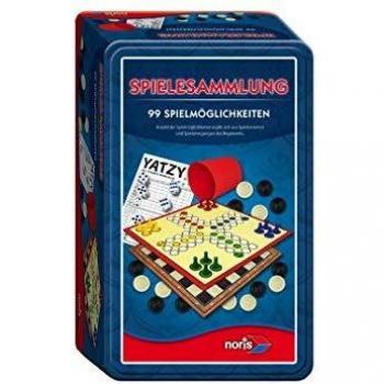 Noris Spielesammlung 99 Spiele in Metallbox
