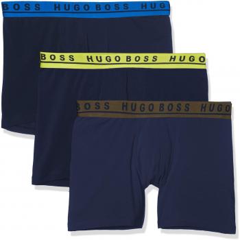 BOSS Trunk 3p Co/el Boxer Multicolore Homme Large