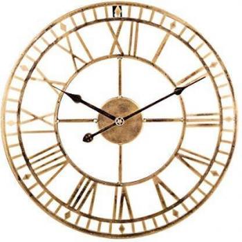 Modern Retro Wall Timer – Gold