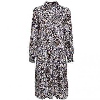 Hemdblusenkleid FRANSA FRDajaflow Damenkleid, Größe S, Blumenmuster