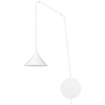 Suspension Abramo, Style Contemporain, Blanc, 400x400x60 cm