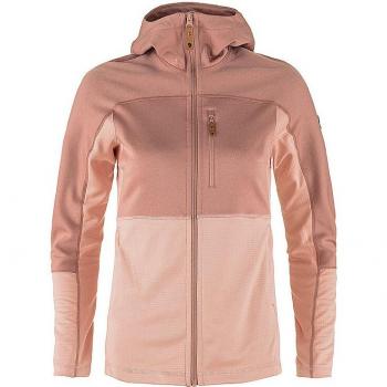 Fjällräven Abisko Trail Women's Fleece Hoodie Dusty Rose