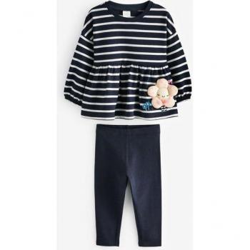 Next Kombi-Set: Oberteil mit Schößchen und Leggings