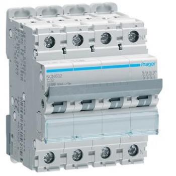 C32A 4-Position Circuit Protector NCN632