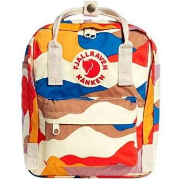 FJALLRAVEN Kånken Art Mini – Sac Unisexe Adultes – Scène Printanière – 1 Taille