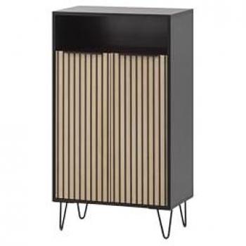 Schildmeyer Schuhschrank »Hank, Breite 60 cm«, Front mit Akustikprint