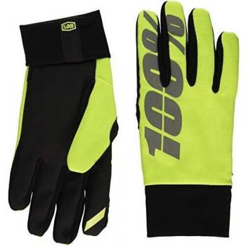00% Hydromatic Unisex Adult Gloves, Fluorescent Yellow, Size 2XL