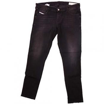 DIESEL SLANDY-Low Jean Femme, Noir (Noir 02), 30W x 32L