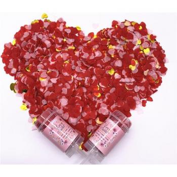 Pink Push Pop Confetti for Anniversary Celebrations
