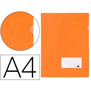 Dossier A4 180 Microns Laranja Fluor Opaco 20 Folhas