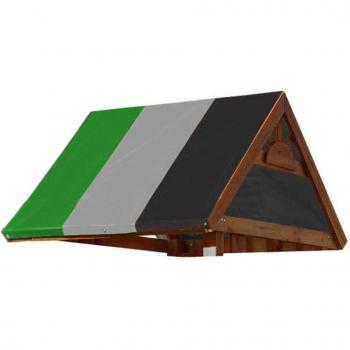 Cubierta de repuesto impermeable para área de juegos infantil, dosel parasol exterior, 132X226cm