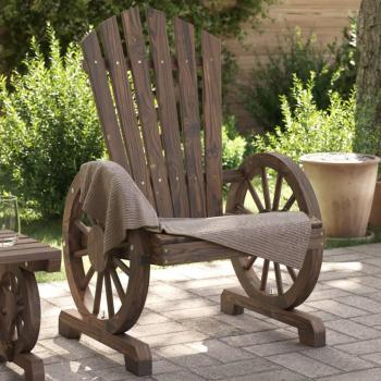 Chaises de jardin en bois de sapin massif