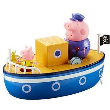 Peppa Pig's Grandpa Pig's Bath Time Boat with 2 Figures from Character Ages 3+