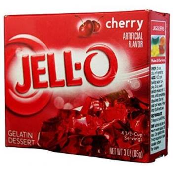 Gélatine Jell-O Saveur Cerise