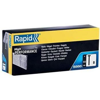 Rapid High Performance No.8 Galvanised Steel Brad Nails 50mm