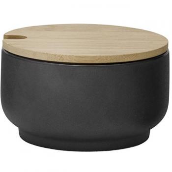 Stelton Theo Sugar Bowl, Black