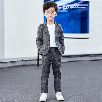 Boys Plaid Wedding Outfit