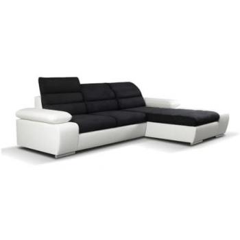 Canapé d'angle en tissu MIRABEAU