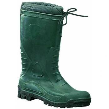 Botas Husky S5 Protección de Rodilla en PVC Verde-Neón, Talla 38