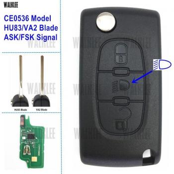 Télécommande multifonction Walklee – Citroën C2/C3/C4/C5/Berlingo/Picasso 3BT lampe intégrée